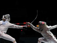 Top fencing athletes use the brainpower on and off the fencing piste. Photo S.Timacheff/FencingPhotos.com