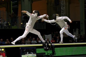 2010 World Championship Bout Men's Foil Sheng Lei (CHN) vs. Peter Joppich (GER) in the Gold Medal Bout