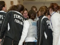 Head coach Nikki Franke is excited about the new additions to Temple's fencing team.