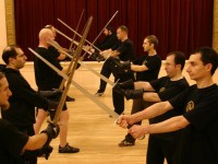 Picture from a class at Sword Fight London