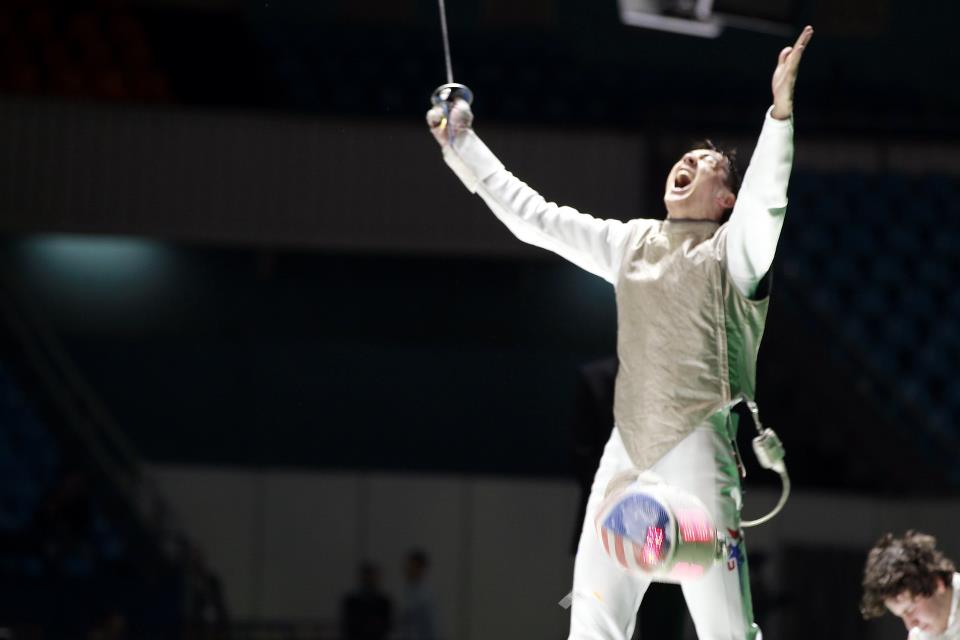 Massialas-JrMensTeamFoil2012 Alexander Massialas - Junior Men's Team Foil World Championships