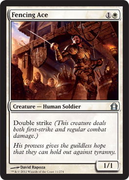 Fencing-Ace-Return-to-Ravnica-MTG-Spoiler