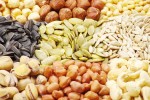 Nuts and seeds make for a good between-round snack.