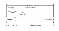 Length of a complete epee from the rulebook. (via USA Fencing rules)