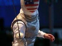 Lee Kiefer placed on the podium for Team USA. Photo: S.Timacheff/FencingPhotos.com
