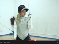 Naomi Kyle fencing