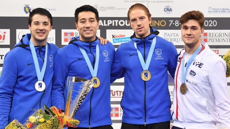 Massialas, Meinhardt, Imboden, Wallerand - c/o FIE.org/Augusto Bizzi